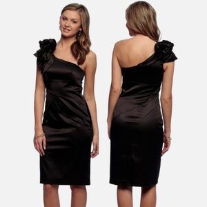 Jessica Simpson | NEW One Shoulder Black Dress